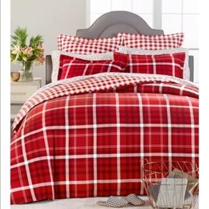 Martha Stewart Flannel Duvet Cover